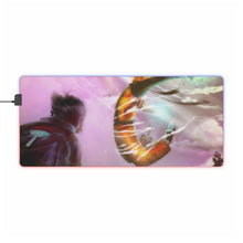 Load image into Gallery viewer, Naruto Vs Sasuke RGB LED Mouse Pad (Desk Mat)