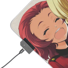 Load image into Gallery viewer, Girls und Panzer RGB LED Mouse Pad (Desk Mat)