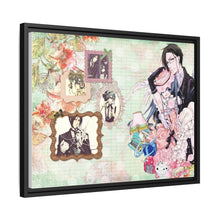 Load image into Gallery viewer, Black Butler Canvas Framed Art Print