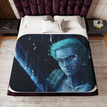 Load image into Gallery viewer, Zoro Roronoa Sherpa Blanket
