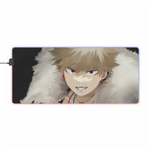 Load image into Gallery viewer, My Hero Academia Katsuki Bakugou RGB LED Mouse Pad (Desk Mat)