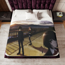 Load image into Gallery viewer, Mei,Kouichi and Izumi Sherpa Blanket