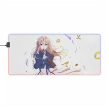 Load image into Gallery viewer, Violet Evergarden RGB LED Mouse Pad (Desk Mat)