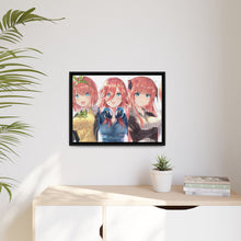 Load image into Gallery viewer, Anime The Quintessential Quintuplets Canvas Framed Art Print