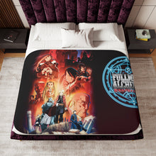 Load image into Gallery viewer, Anime FullMetal Alchemist Sherpa Blanket