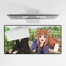 Load image into Gallery viewer, Anime Spice and Wolfr Mouse Pad (Desk Mat)