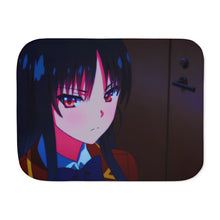 Load image into Gallery viewer, Suzune HORIKITA Sherpa Blanket