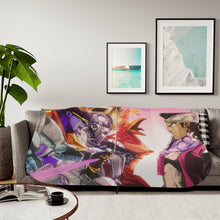 Load image into Gallery viewer, Anime Jojo's Bizarre Adventure Sherpa Blanket