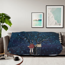 Load image into Gallery viewer, Anime ERASED Sherpa Blanket