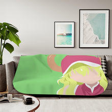 Load image into Gallery viewer, Quetzalcoatl - Maid Dragon Minimalist V1 Sherpa Blanket