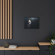 Load image into Gallery viewer, Akane Tsunemori with a dominator Canvas Framed Art Print