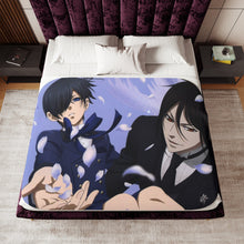 Load image into Gallery viewer, Anime Black Butlerr Sherpa Blanket