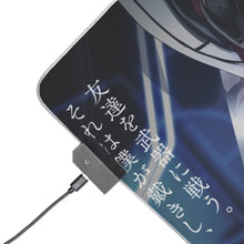 Load image into Gallery viewer, Guilty Crown RGB LED Mouse Pad (Desk Mat)