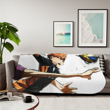 Load image into Gallery viewer, Shōyō Hinata Sherpa Blanket