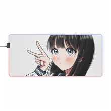 Load image into Gallery viewer, Akebi's Sailor Uniform RGB LED Mouse Pad (Desk Mat)