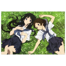Load image into Gallery viewer, Eru Chitanda  Mayaka Ibara in the garden Jigsaw Puzzle