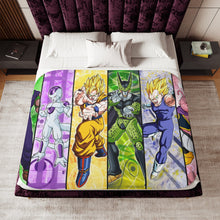 Load image into Gallery viewer, Anime Dragon Ball Z Sherpa Blanket
