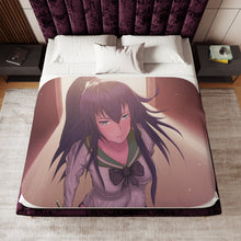 Load image into Gallery viewer, Busujima Saeko Sherpa Blanket