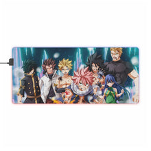 Load image into Gallery viewer, Laxus Dreyar Natsu Dragneel RGB LED Mouse Pad (Desk Mat)