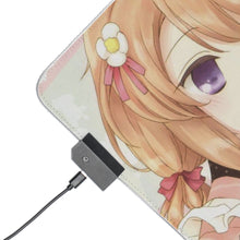 Load image into Gallery viewer, Is the Order a Rabbit? RGB LED Mouse Pad (Desk Mat)