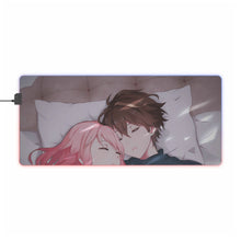 Load image into Gallery viewer, Guilty Crown Inori Yuzuriha RGB LED Mouse Pad (Desk Mat)