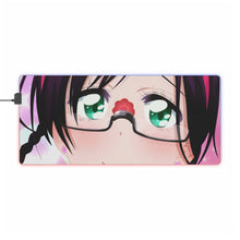 Load image into Gallery viewer, Nisekoi Ruri Miyamoto RGB LED Mouse Pad (Desk Mat)