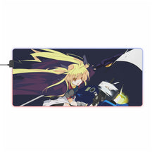 Load image into Gallery viewer, Magical Girl Lyrical Nanoha RGB LED Mouse Pad (Desk Mat)