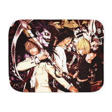 Load image into Gallery viewer, Anime Death Note Sherpa Blanket