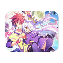 Load image into Gallery viewer, Sora and Shiro Sherpa Blanket