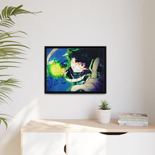 Load image into Gallery viewer, Deku the Future Symbol of Peace Canvas Framed Art Print
