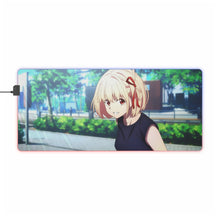 Load image into Gallery viewer, Chisato Nishikigi RGB LED Mouse Pad (Desk Mat)