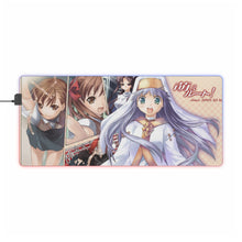 Load image into Gallery viewer, A Certain Magical Index Kamijou Touma, Mikoto Misaka, Kuroko Shirai, Kaori Kanzaki RGB LED Mouse Pad (Desk Mat)