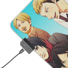 Load image into Gallery viewer, Anime Attack On Titan RGB LED Mouse Pad (Desk Mat)