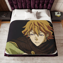 Load image into Gallery viewer, Anime Black Clover Sherpa Blanket