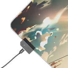 Load image into Gallery viewer, Eren Yeager RGB LED Mouse Pad (Desk Mat)