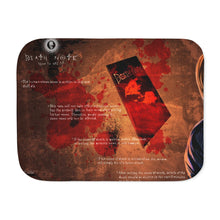 Load image into Gallery viewer, Anime Death Note Sherpa Blanket