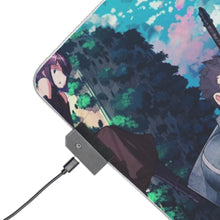 Load image into Gallery viewer, Log Horizon Shiroe, Akatsuki, Naotsugu RGB LED Mouse Pad (Desk Mat)