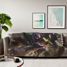 Load image into Gallery viewer, Anime Neon Genesis Evangelion Sherpa Blanket