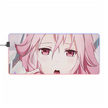 Load image into Gallery viewer, Guilty Crown Inori Yuzuriha RGB LED Mouse Pad (Desk Mat)