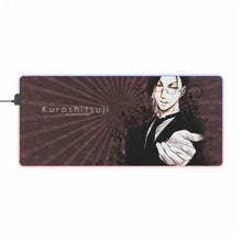 Load image into Gallery viewer, Black Butler RGB LED Mouse Pad (Desk Mat)
