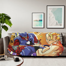 Load image into Gallery viewer, Super Janemba vs Gogeta Sherpa Blanket