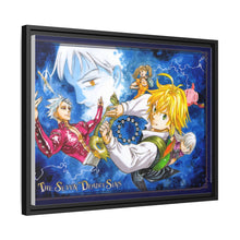 Load image into Gallery viewer, The Seven Deadly Sins Canvas Framed Art Print