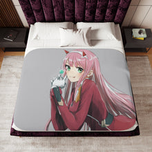 Load image into Gallery viewer, Anime Darling in the FranXX Sherpa Blanket