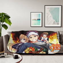 Load image into Gallery viewer, Food Wars: Shokugeki no Soma Sherpa Blanket