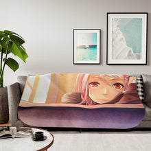 Load image into Gallery viewer, Anime Guilty Crown Sherpa Blanket