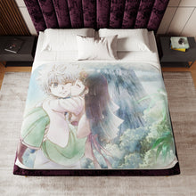 Load image into Gallery viewer, Killua Zoldyck Sherpa Blanket