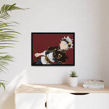 Load image into Gallery viewer, Black Clover Asta Canvas Framed Art Print