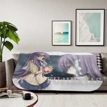 Load image into Gallery viewer, Anime Clannad Sherpa Blanket