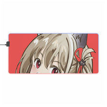 Load image into Gallery viewer, Lycoris Recoil Chisato Nishikigi RGB LED Mouse Pad (Desk Mat)