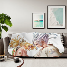 Load image into Gallery viewer, Anime Dr. Stone Sherpa Blanket